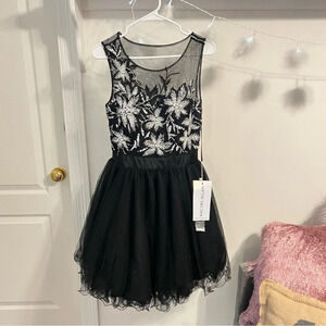 NWT Rachel Allan Sequined Short Dress